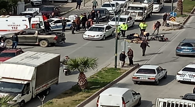 Edremitte kaza: 1 yaralı
