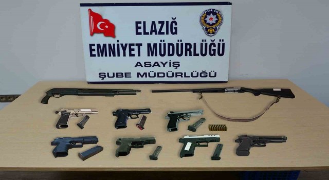 Elazığda asayiş ve şok uygulaması: 24 şüpheli tutuklandı