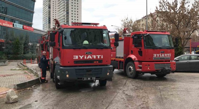 Elazığda baca yangını korkuttu