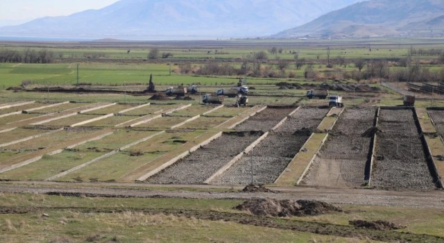 Elazığda biyolojik atık su arıtma tesisi için ilk kazma vuruldu