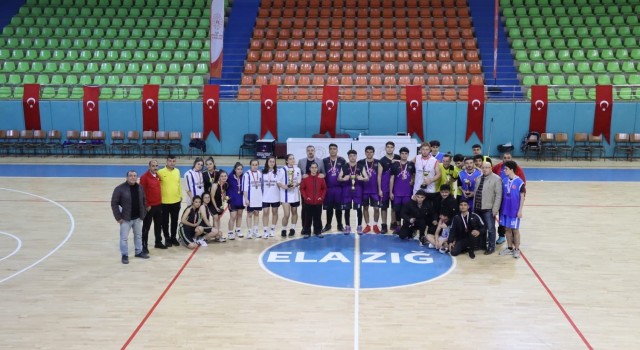 Elazığda Gençler Basketbol İl Şampiyonası tamamlandı
