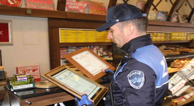 Elazığda zabıta ekiplerinden Ramazan ayı öncesi denetim