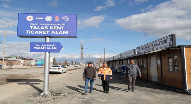 Elbistan Talas Kentte anahtarlar teslim ediliyor