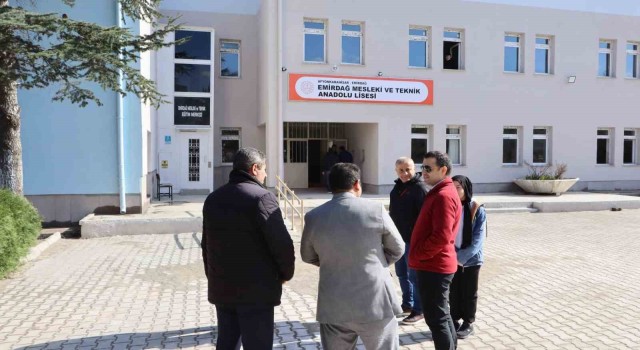 Emirdağ Mesleki ve Teknik Anadolu Lisesinde tadilat tamamlandı
