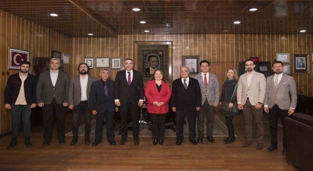 EPDAD ekibinden Rektör Çomaklıya ziyaret