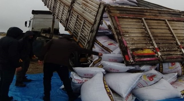 Erzincandan Malatyaya 21 ton süt yemi