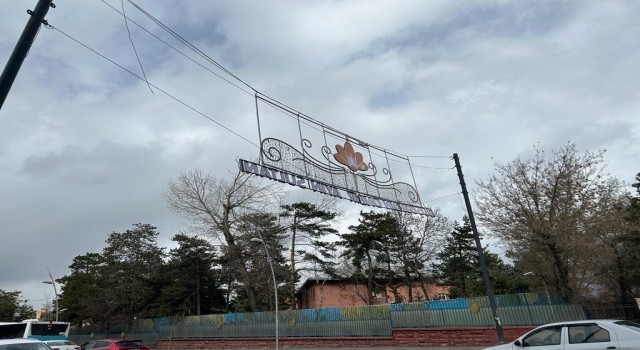 Erzurumda rüzgâr ve fırtına etkili oluyor