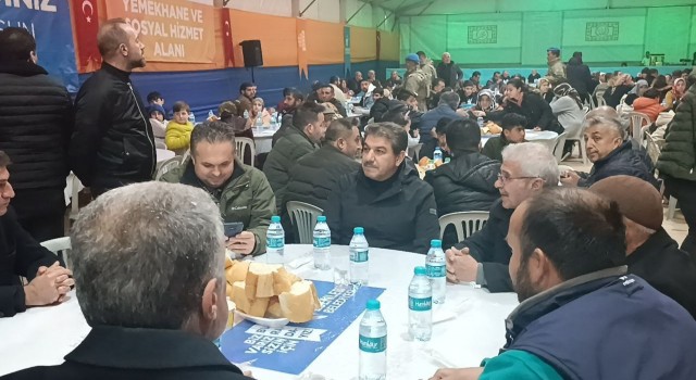 Esenler Belediyesinden depremzedelere iftar