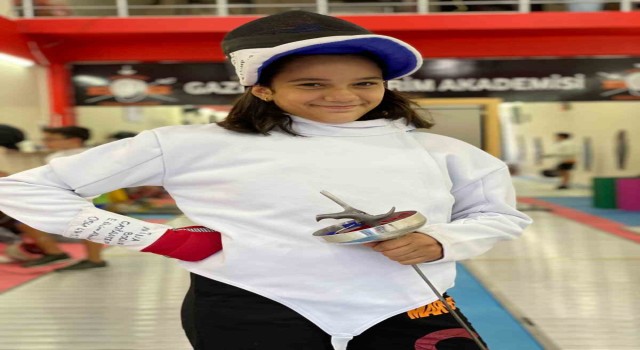 Eskrimde Gaziantepten bir yıldız doğuyor