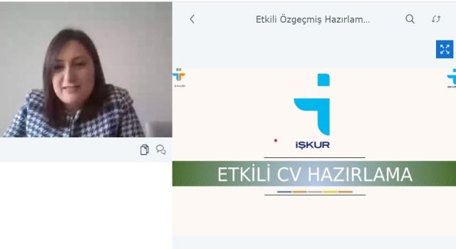 Etkili özgeçmiş hazırlamanın püf noktaları anlatıldı