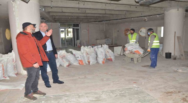 ETSOdaki kapsamlı tadilat sürüyor