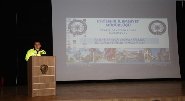Fahri trafik müfettişlerine bilgilendirme toplantısı