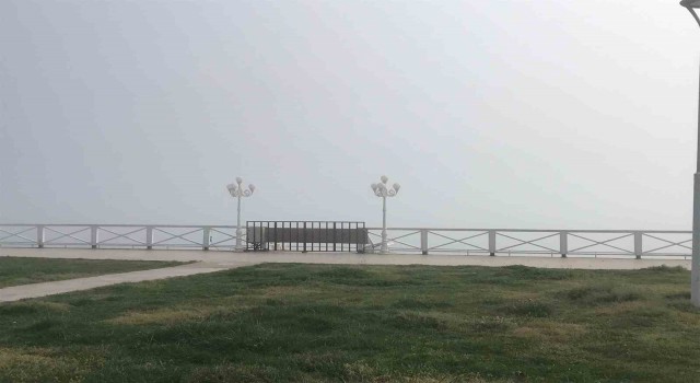 Fenerbahçe Parkı sis içerisinde kaldı