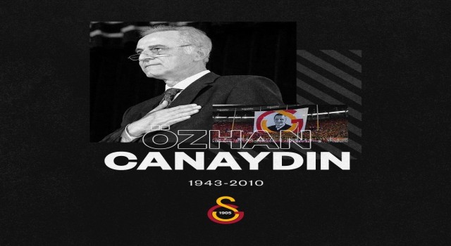 Galatasaraydan Özhan Canaydın için anma mesajı
