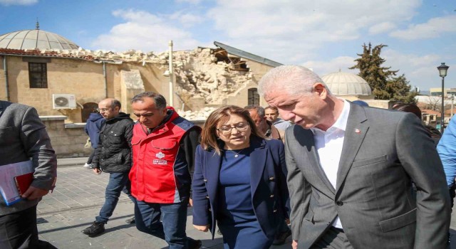Gaziantepte depremde zarar gören tarihi yapılar restore edilecek