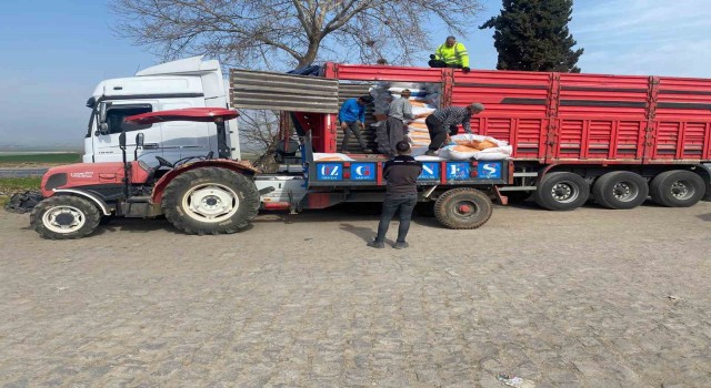 Gaziantepte depremden etkilenen hayvan üreticilerine destek