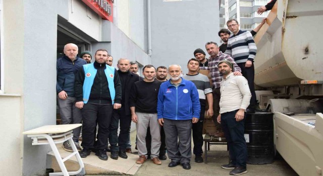 Giresundan deprem bölgesine yardım kampanyası devam ediyor