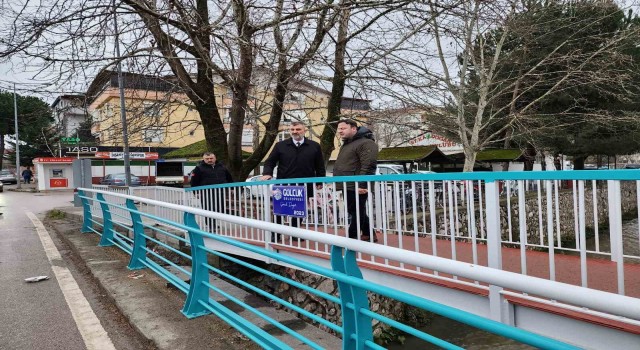 Gölcüke iki yeni yaya köprüsü yapıldı