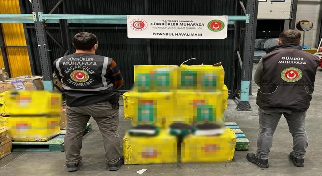 Gümrük Muhafaza Ekipleri 195 kilogram ağırlığında metamfetamin ele geçirdi