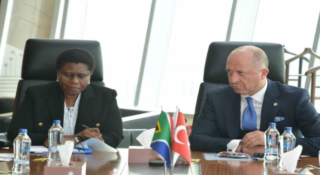 Güney Afrika Büyükelçisi Letsatsi-Dubadan enerji sektörüne yatırım çağrısı