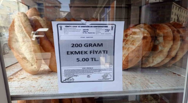 Hakkaride ekmek 5 TL oldu