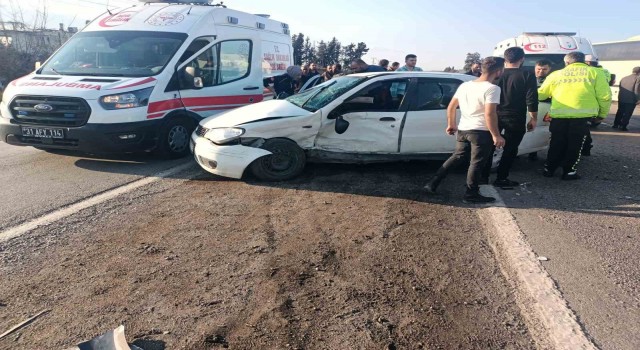 Hatayda trafik kazası: 3 yaralı