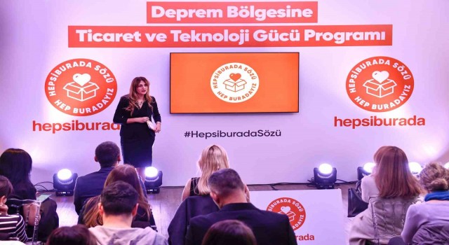 Hepsiburadadan depremzede iş ortaklarına uzun vadeli destek sözü