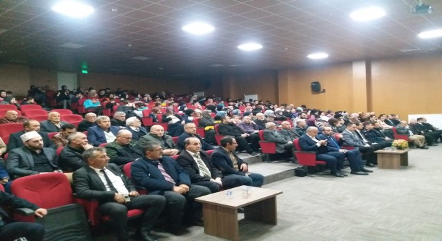 Hisarcıkta Çanakkale ruhunu canlı tutmak konulu konferans