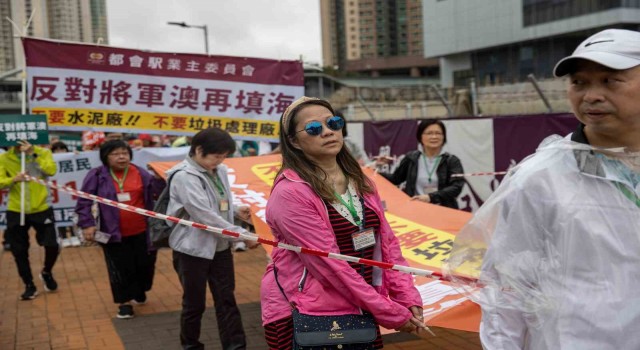 Hong Kongda 2020den bu yana ilk protesto
