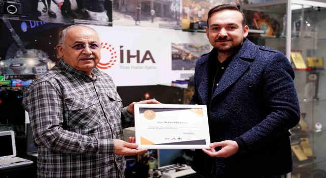 İhlas Haber Ajansı Spor Servisine ödül