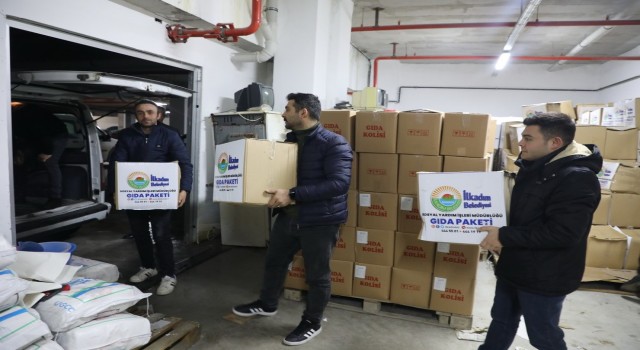 İlkadımdan 750 aileye Ramazan kolisi
