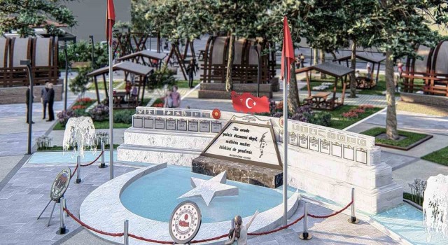 İnönü Belediyesinden Cumhur Meydanı ve Park Projesi