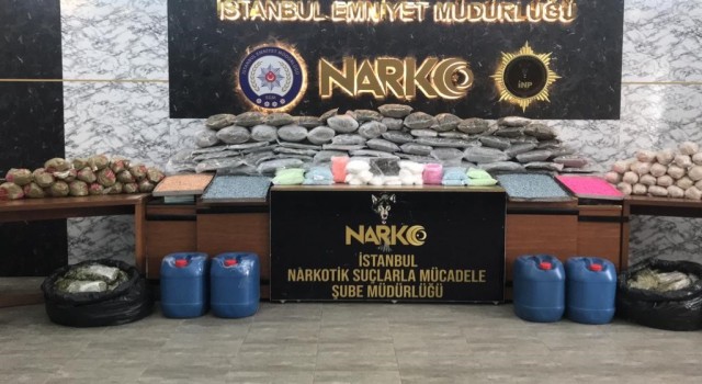 İstanbulda art arda operasyonlar: 352 kilo uyuşturucu ele geçirildi