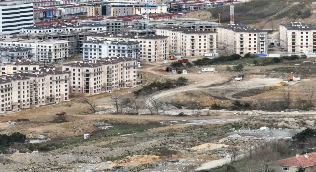 İstanbulun konut rezerv alanları havadan görüntülendi