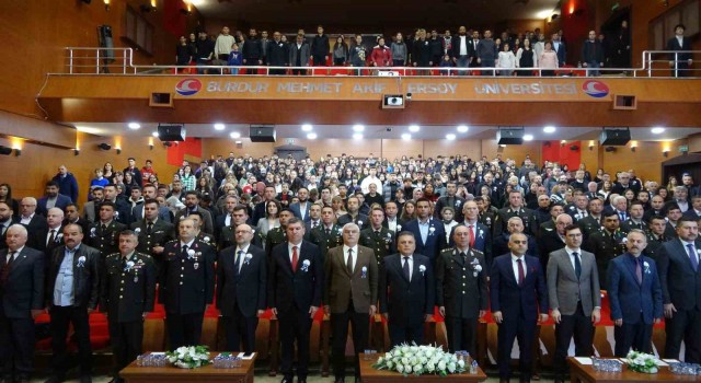 İstiklal Marşının Kabulünün 102. yılı Burdurda kutlandı