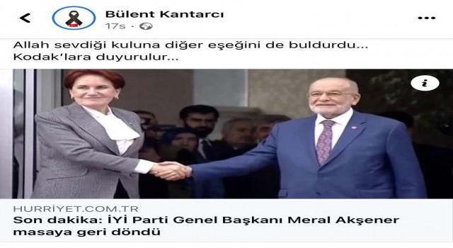İYİ Partiden Akşeneri eşeğe benzeten CHPli başkana tepki