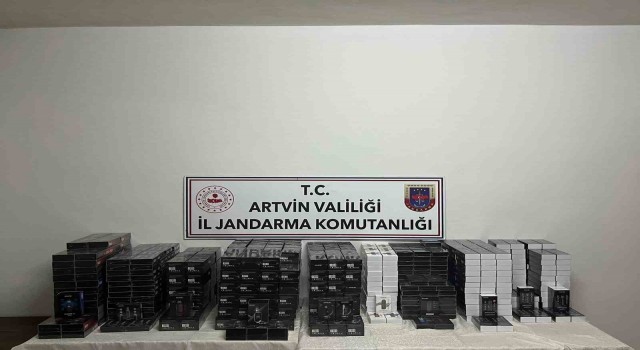 Jandarmadan kaçak elektronik sigara operasyonu