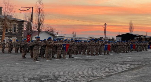 Kağızmanda komandolar El-Baba dualarla uğurlandı