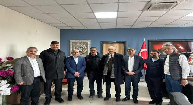 Kahramankazan Belediye Başkanı Oğuzdan, Başkan Gürkana ziyaret