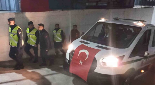 Kalbine yenik düşen uzman çavuşun cenazesi Samsunda