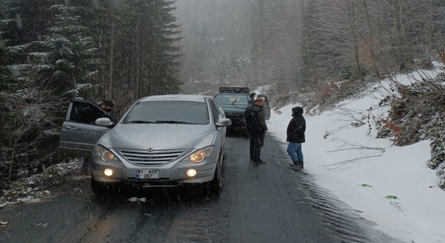 Karın tadını off-road yaparak çıkardılar
