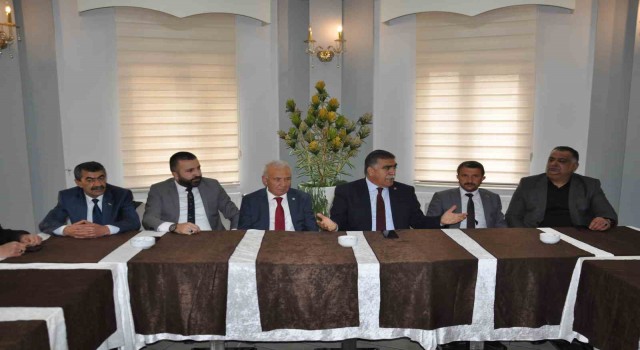 Karsta altılı masanın il başkanları basınla buluştu