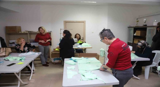 Kartal Belediyesinden deprem bölgesindeki kadınlara yardım eli