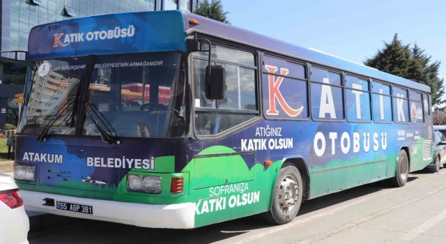 ‘Katık Otobüsü ile atıklar tekrar ekonomiye kazandırılıyor