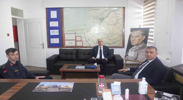 Kaymakam Güneyden Söke Jandarmaya ‘Basşsağlığı ziyareti