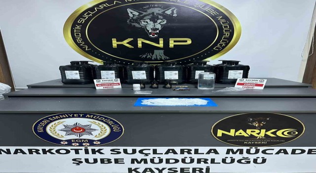 Kayseride uyuşturucu operasyonu: 2 Gözaltı
