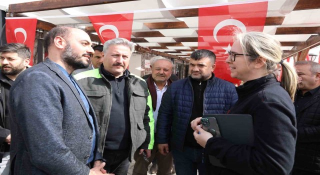 Kayserinin birlik ve beraberliği bu çarşıda da örnek oldu