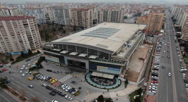 Kayseriparktaki kaçak inşaat havadan görüntülendi