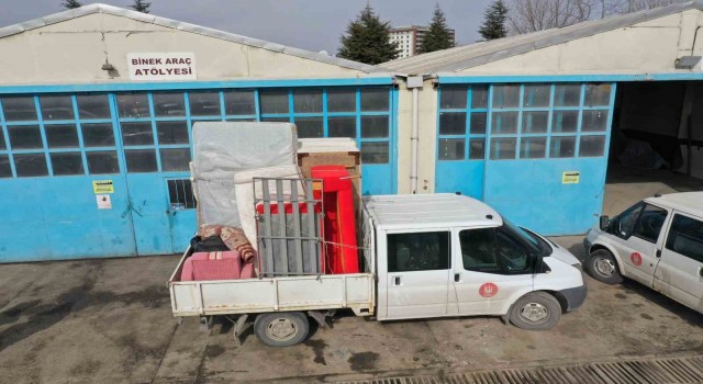 Keçiören Belediyesinden bin 500 aileye eşya desteği ve taşınma hizmeti