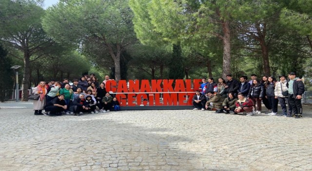 Keçiörenli gençler Çanakkalede